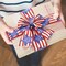 6 Rolls (30 Yards) Patriotic Ribbon – Red, White & Blue 4th of July Craft Ribbon for DIY Wreaths, Bows, Gift Wrapping, and Independence Day Party Decorations